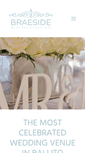 Mobile Screenshot of braesideweddingsandfunctions.co.za